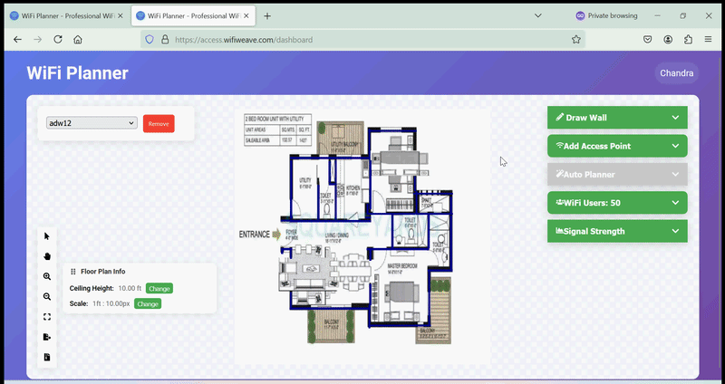Auto-Planning Interface
