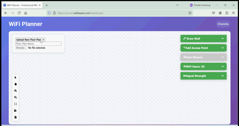 Wall Definition Interface